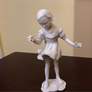 Kunstabtielung Porcelain Child Girl Figurine 6.25 inches, 16.9 cm tall